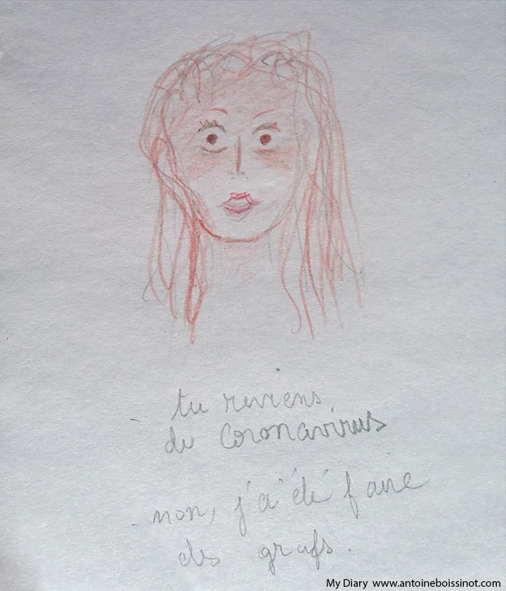 fille avec un coup de soleil sur le visage