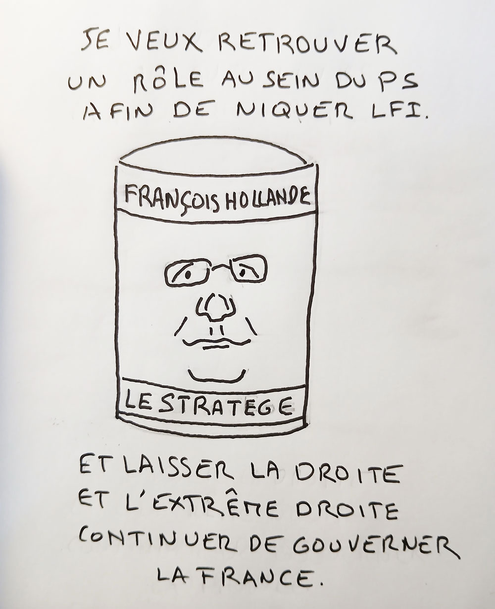 François Hollande en stratège pour court-cicuiter la gauche française